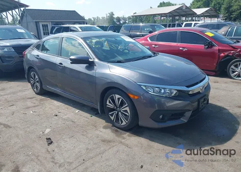 2018 Honda Civic Ex-T z USA, uszkodzony, nr VIN JHMFC1F30JX025013